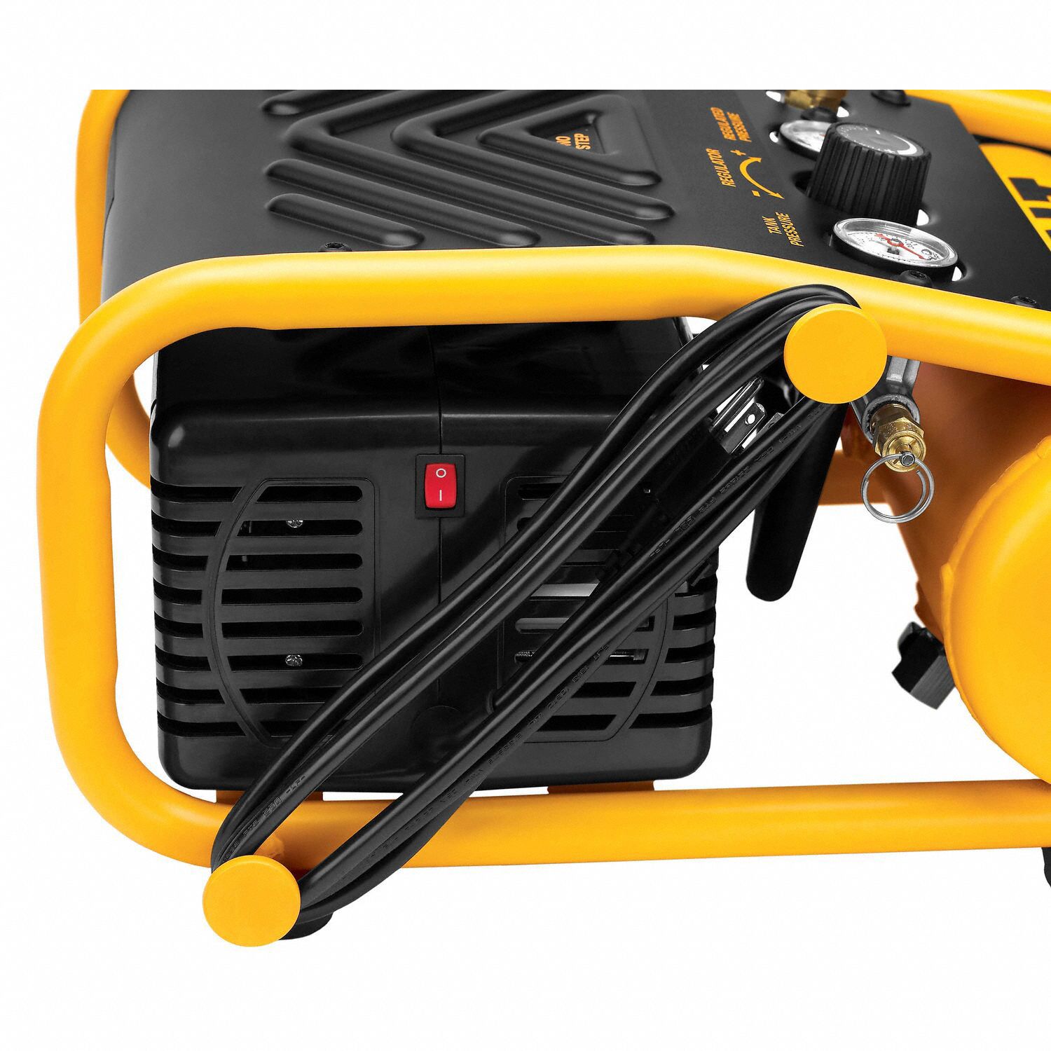 DEWALT Portable Air Compressor Quiet, Oil Free, 1 gal, Hot Dog, 0.33