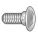 CARRIAGE BOLT, SQUARE, STEEL, GRADE 2, HOT DIPPED GALVANIZED, 5/16