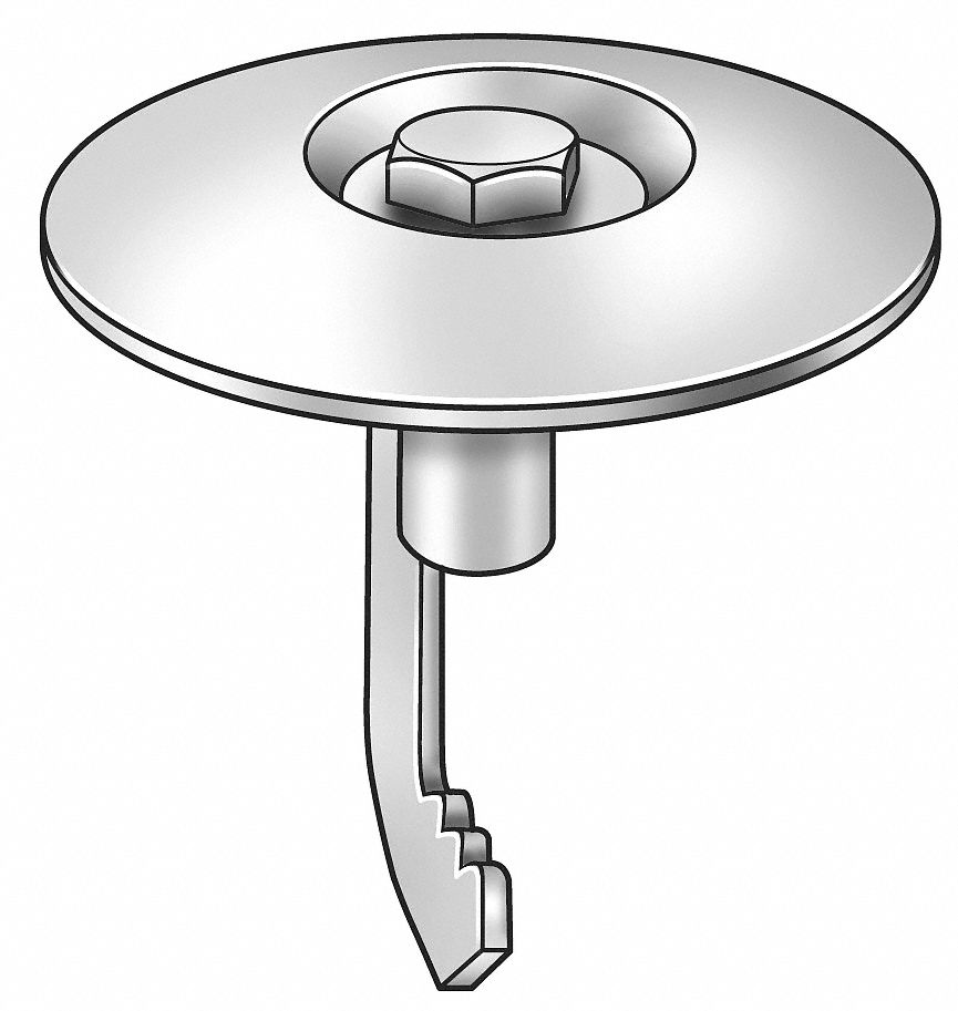 1VCB2 - Grating Clip Close Mesh 1 Bar H PK50