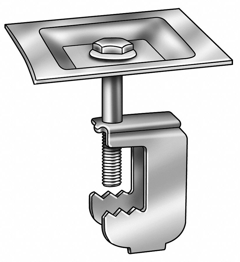 Grating Clip G-Clip 1 1/2 H PK25