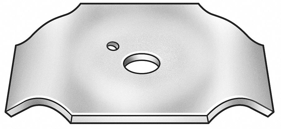 Grating Clip Top 1-2 Bar H PK100