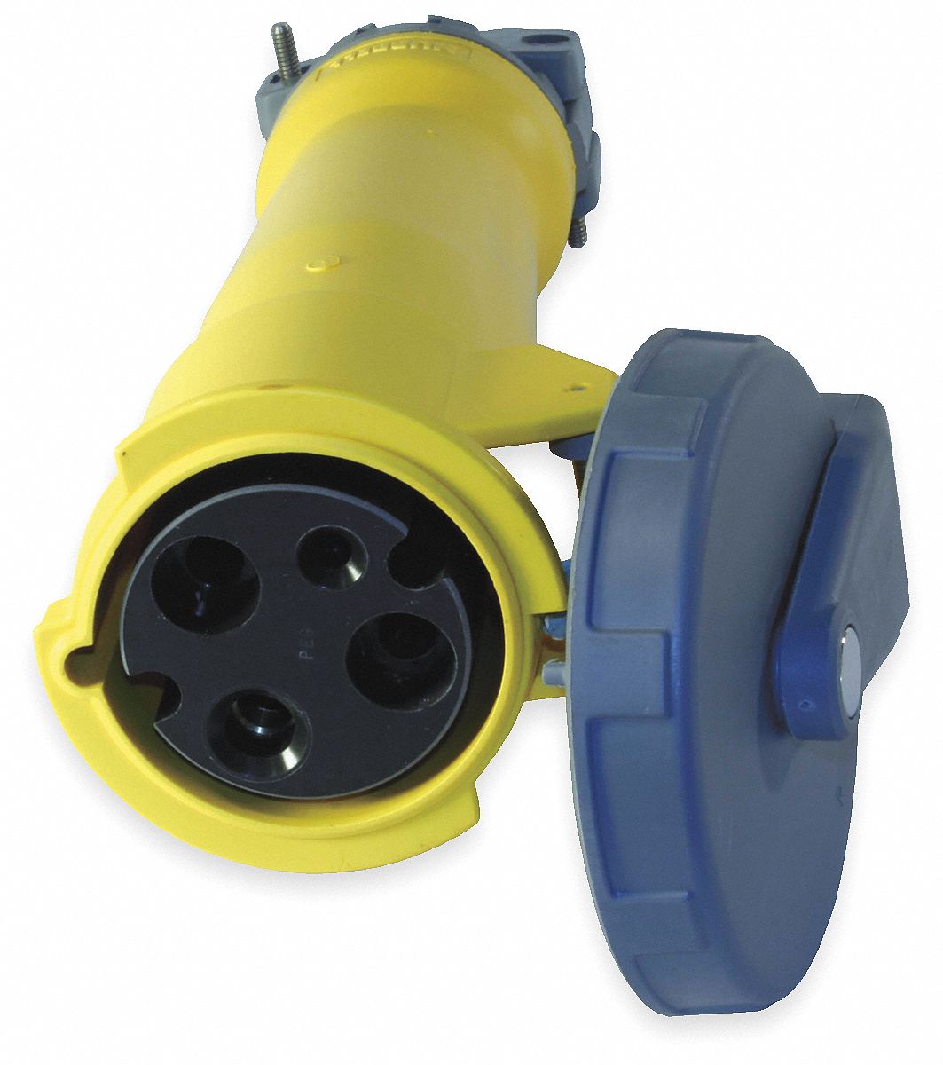 Watertight Pin and Sleeve Connector: 100 A, 125V AC, 5 hp Horsepower Rating, IEC Grounding