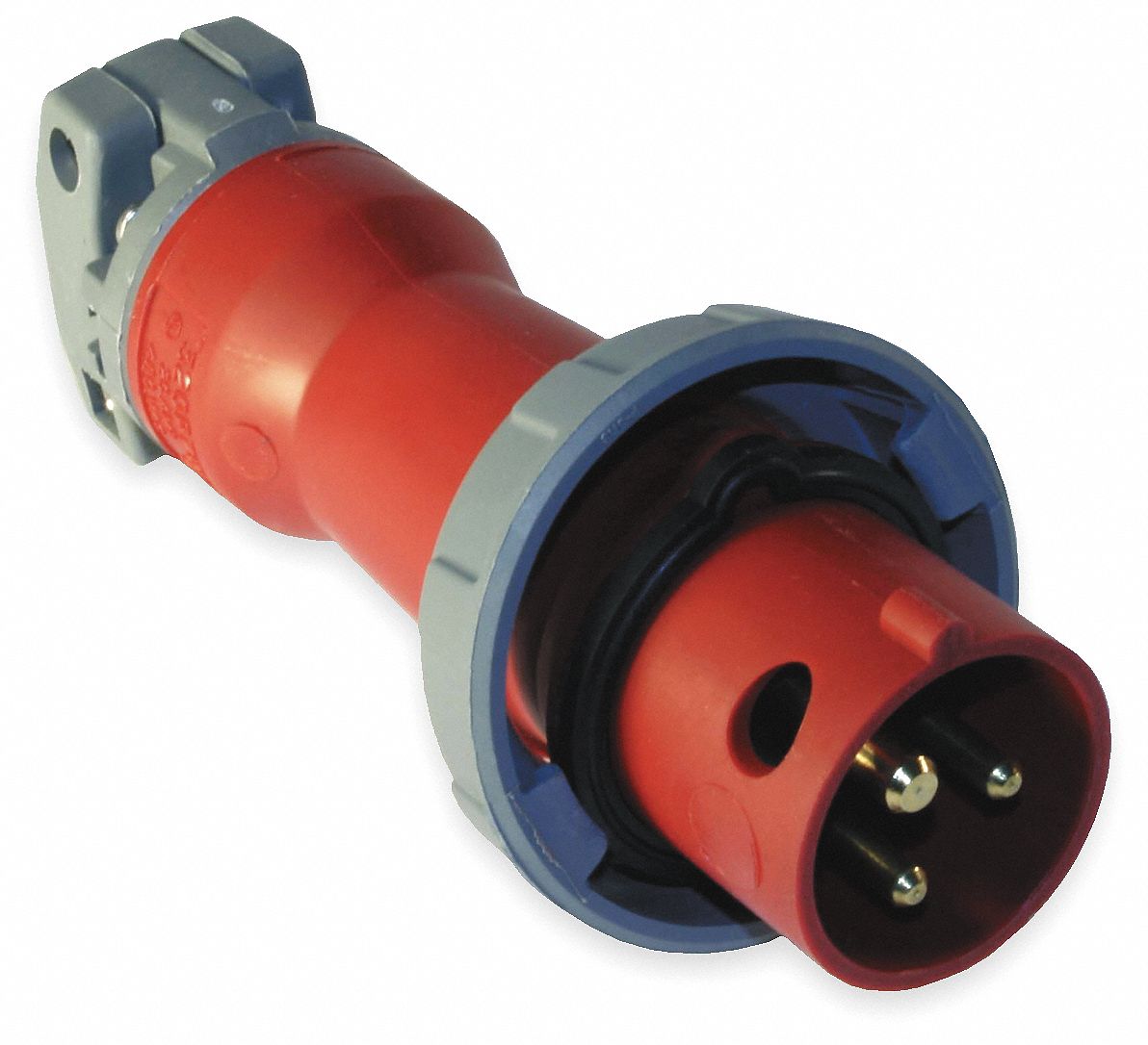 IEC Pin and Sleeve Plug 30 A Red 2Pl