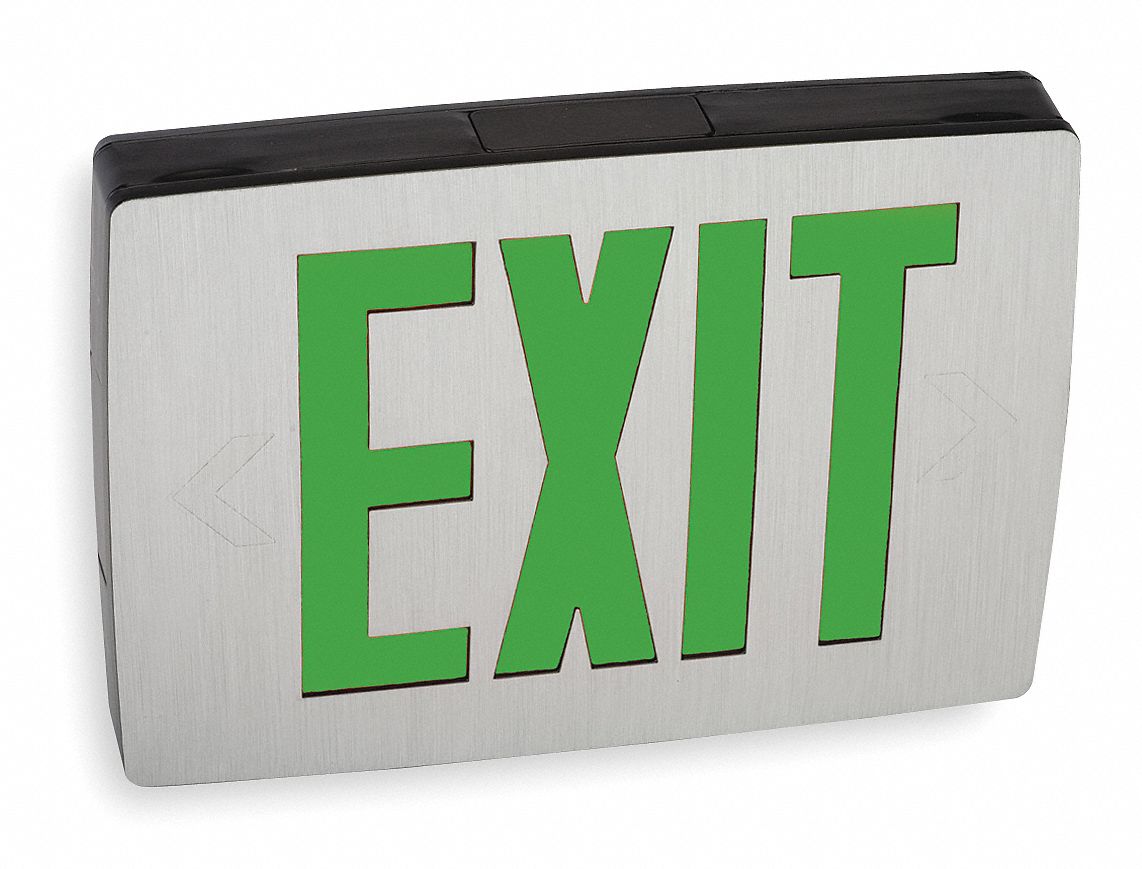 1VCU7 - Exit Sign 0.60W Green 1