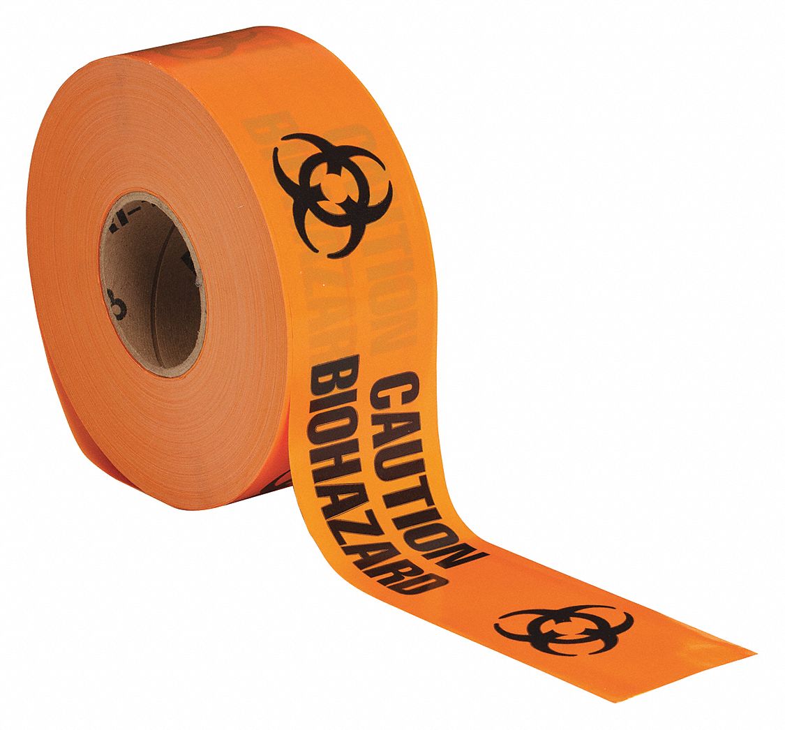 RUBAN ATTENTION DANGER BIOLOGIQUE