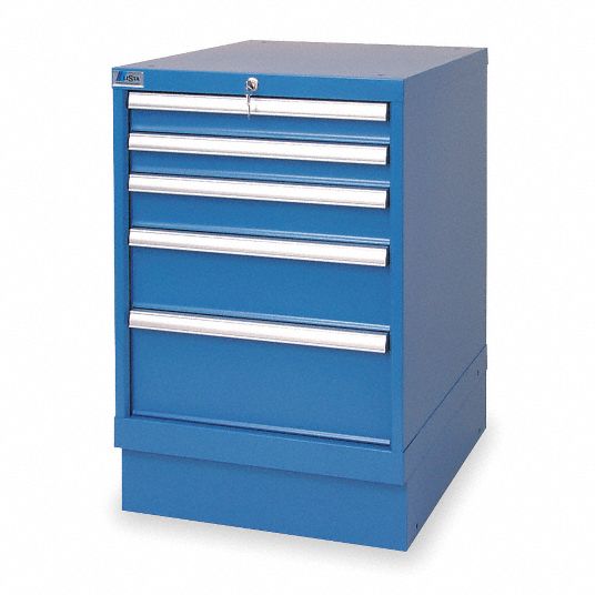 LISTA, 22 1/4 in x 28 1/2 in x 33 1/2 in, 5 Drawers, Modular Drawer ...