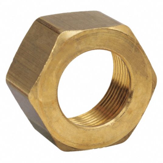 Brass, Compression, Nut - 1VDA3|61C-3 - Grainger