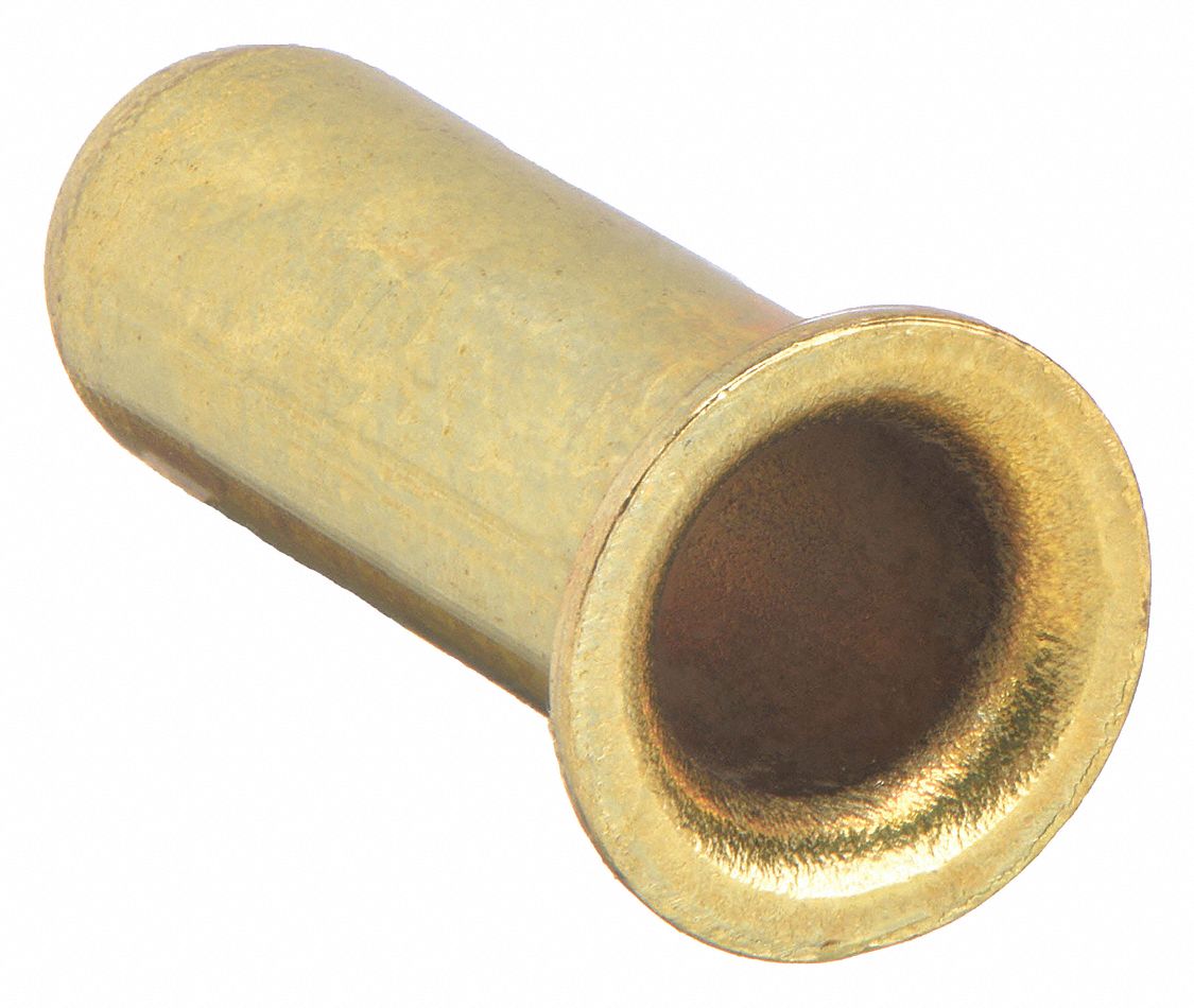 INSERT: BRASS, COMPRESSION, FOR 5/16 IN TUBE OUTSIDE DIAMETER