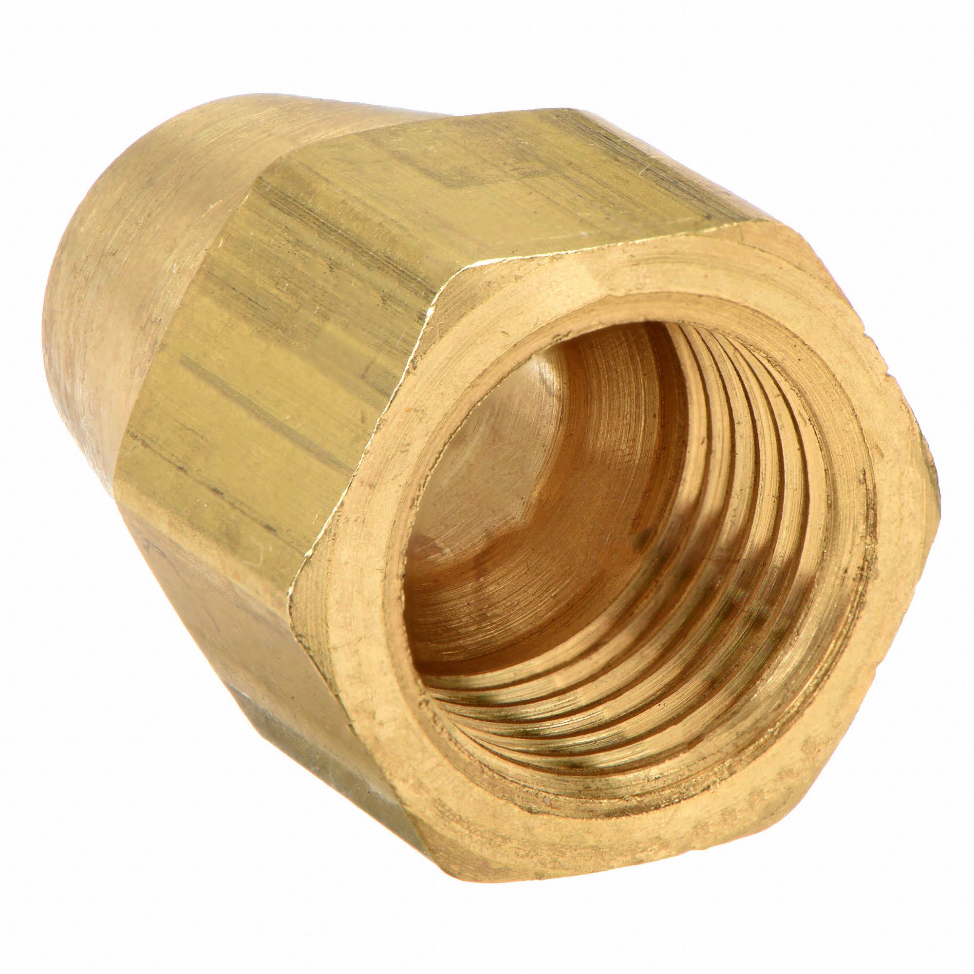 PARKER Short Nut, Flare Connection Type, 3/16 in Tube Size, 10PK 1VDT841FS3 Grainger