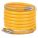 COILED AIR HOSE, ⅜ IN HOSE ID, YELLOW, BRASS X BRASS, MNPT X MNPT, BRASS, 50 FT L