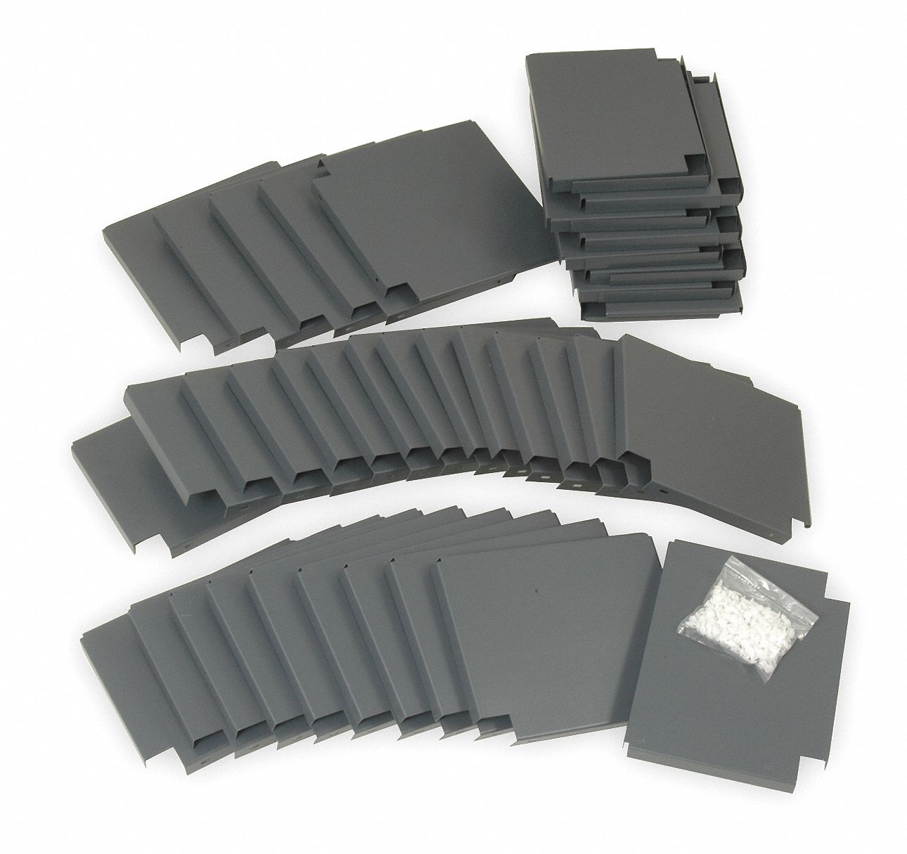 EDSAL, 12 in x 12 in, Steel, Divider 1VF88DIVKT15 Grainger