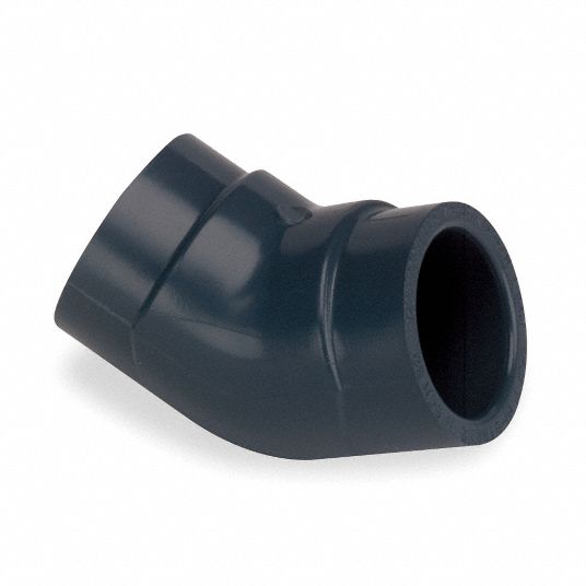 Gf Piping Systems Pvc Elbow 45 Degrees Fnpt X Fnpt 3 In Pipe Size