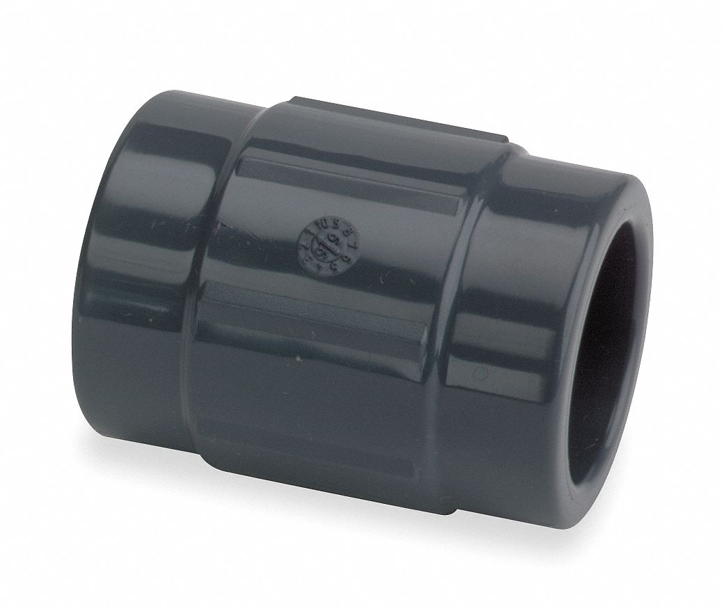 GF PIPING SYSTEMS PVC Coupling, FNPT x FNPT, 3 in Pipe Size Pipe