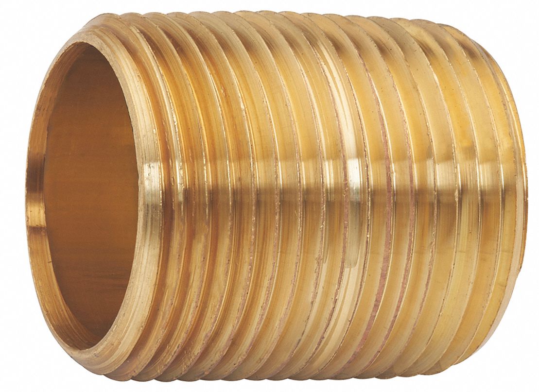 PipeNipple Brass 4 NPTxNPT 27/8