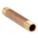 NIPPLE: RED BRASS, ½ IN NOMINAL PIPE SIZE, 4 IN L, BOTH ENDS THREADED, SCHEDULE 40