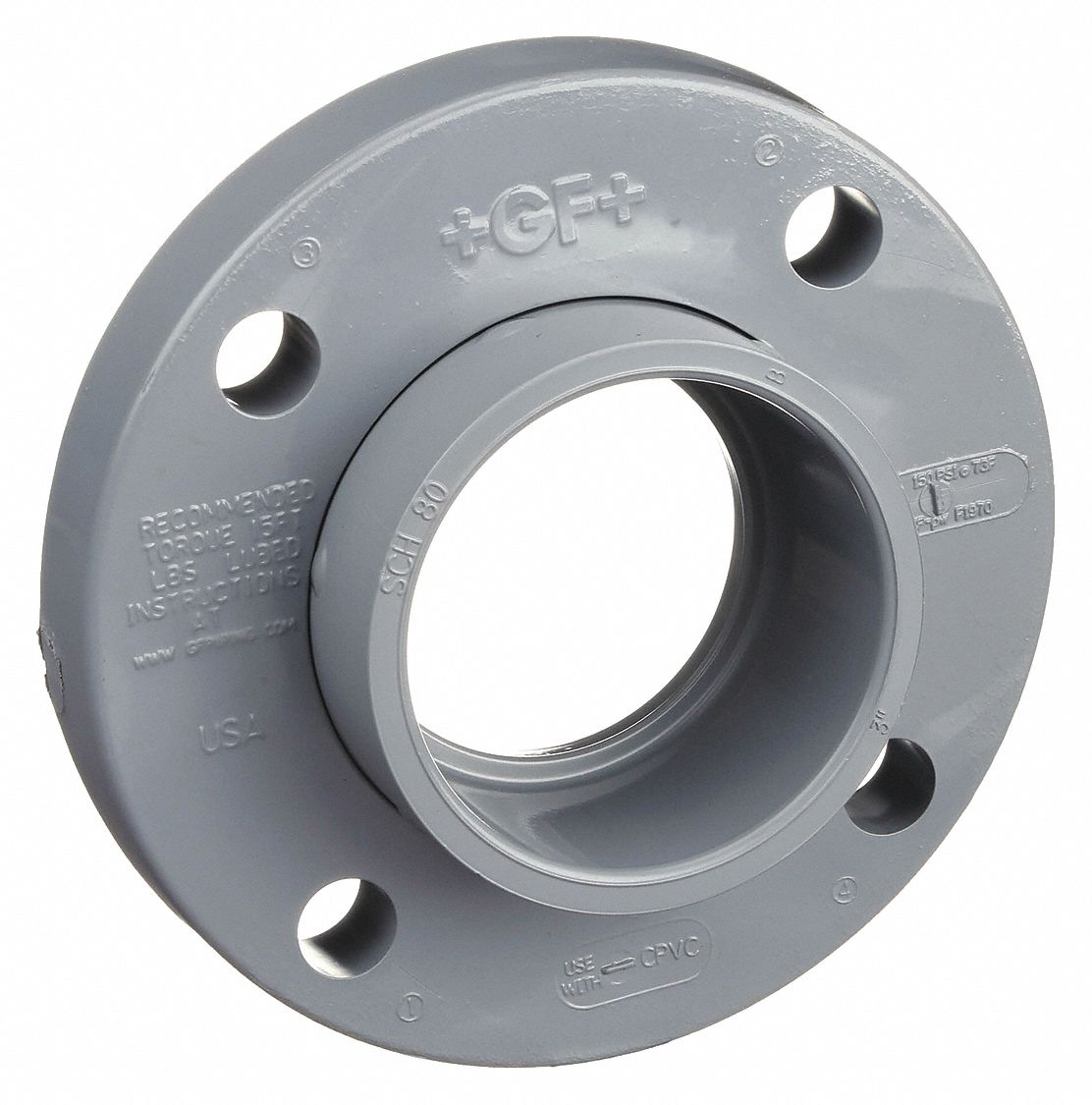 3 in Fitting Pipe Size, Schedule 80, Van Stone Flange - 1VGU5|9854-030 ...