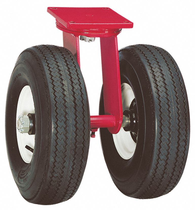 Rubber Wheel 1/4PCS 360 Degree Swivel Casters Wheel Rubber Rollers Blue No Noise Wheels For Shopping Cart Trolley Caster 1/1.25/1.5/2 Inch BY ZHCH Caster Wheels 