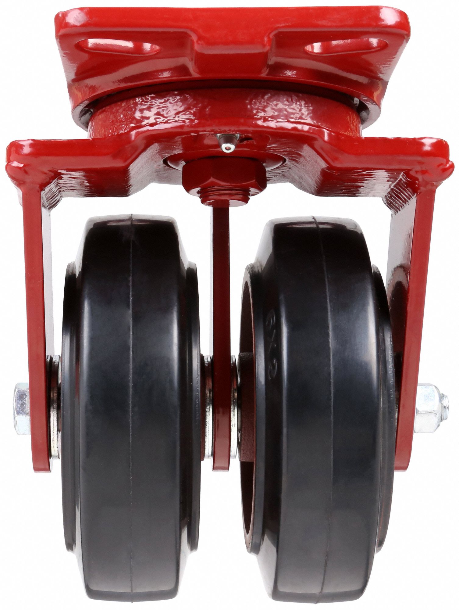 HAMILTON EasyTurn Standard Plate Caster 6 in Wheel Dia., 820 lb, 7 3/