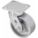 KINGPINLESS PLATE CASTER, 6 IN WHEEL DIAMETER, 1400 LB, 7½ IN MOUNTING H, EXTRA HARD