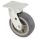 KINGPINLESS PLATE CASTER, 6 IN WHEEL DIAMETER, 900 LB, 7½ IN MOUNTING H, HARD