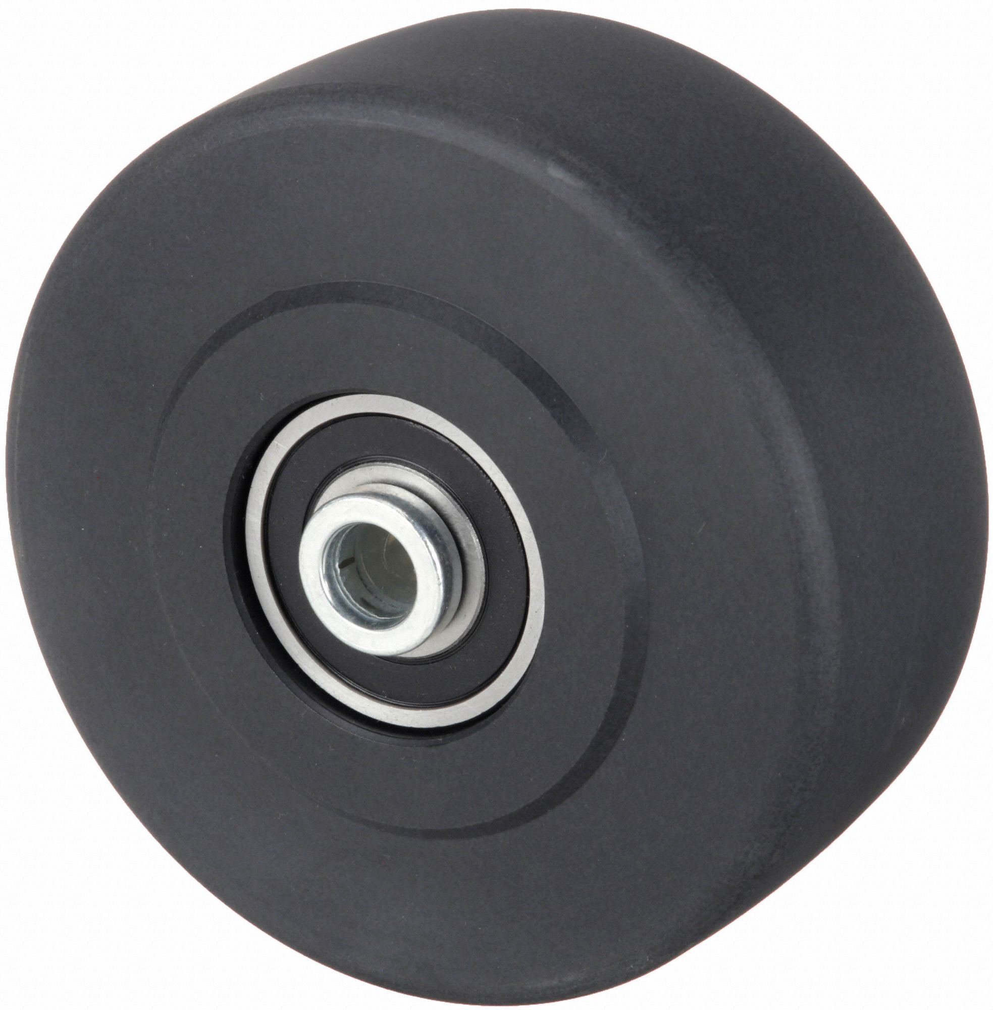 NYLON TREAD WHEEL, 6 IN WHEEL DIAMETER, 2 IN WHEEL W, 3,000 LB LOAD RATING