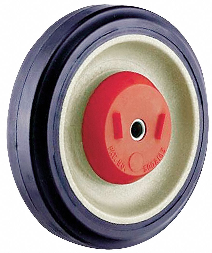 GRAINGER APPROVED Caster Wheel, 5 in Wheel Dia., 350 lb Load Rating