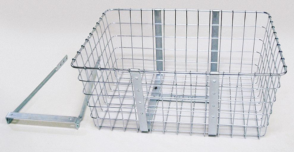 WORKSMAN, 21 x 15 x 9 in, Wire Grid Basket 1VJX2G2 Grainger
