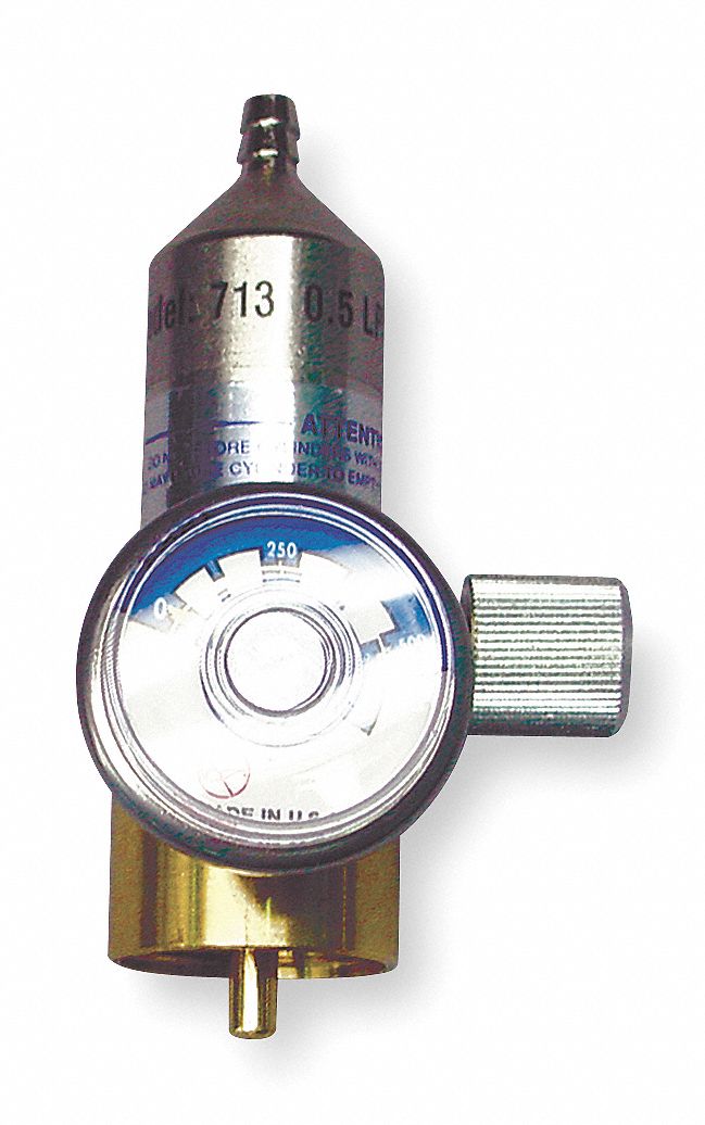 INDUSTRIAL SCIENTIFIC, Gas Regulator, Female, Gas Cylinder Regulator