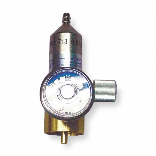 INDUSTRIAL SCIENTIFIC, Gas Regulator, Female, Gas Cylinder Regulator