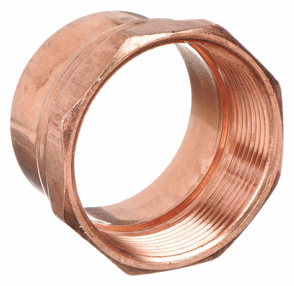 ADAPTER: WROT COPPER, CUP X FNPT, ½ IN COPPER TUBE SIZE, FOR ⅝ IN TUBE OD, ½ IN PIPE