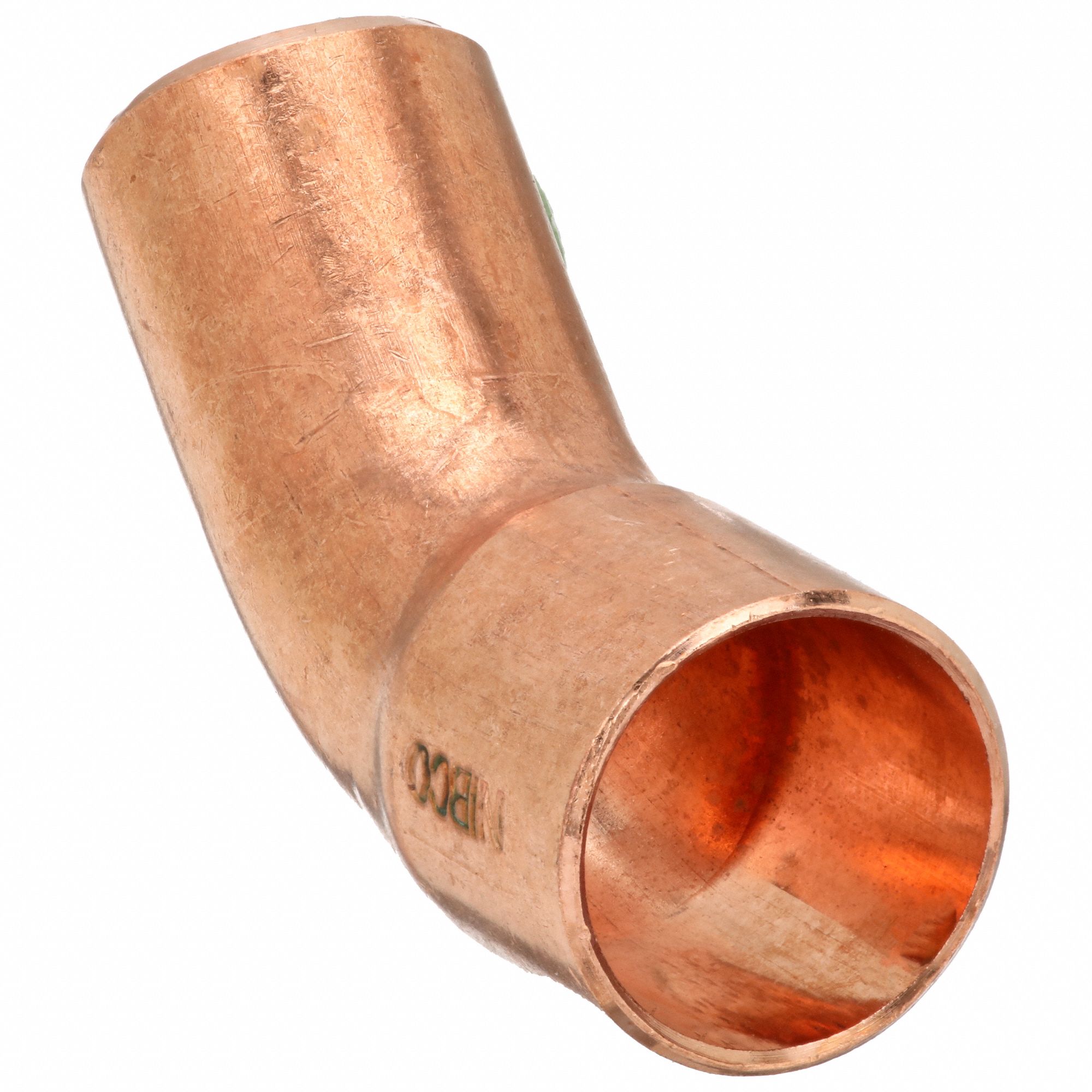 ELBOW: WROT COPPER, FTG X CUP, ¾ IN X ¾ IN COPPER TUBE SIZE, FOR 7/8 IN X 7/8 IN TUBE OD