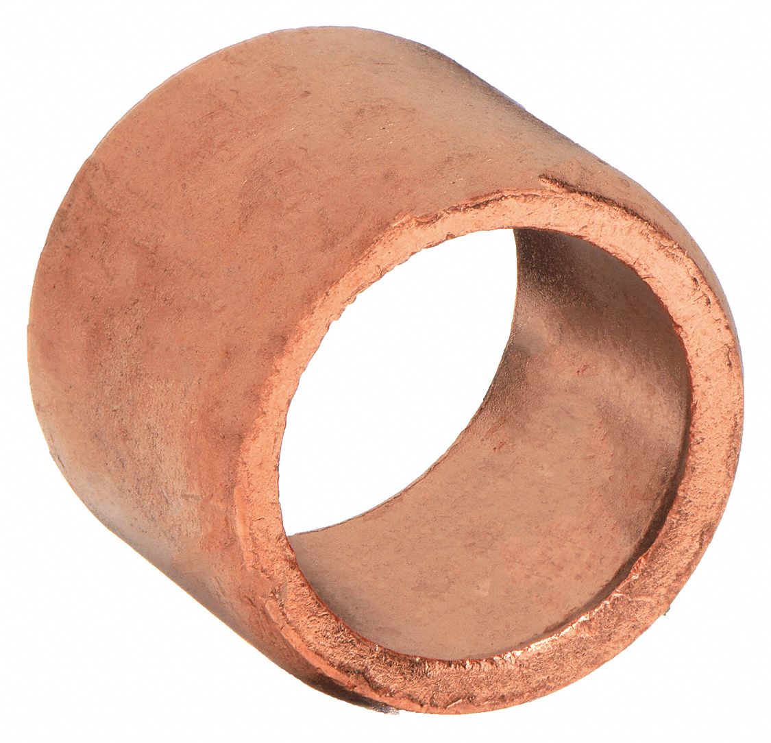 FLUSH BUSHING: WROT COPPER, FTG X CUP, ⅝ X ½ IN COPPER TUBE SIZE, FOR ¾ X ⅝ IN TUBE OD