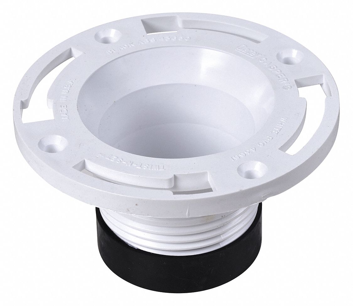 Oatey Toilet Flange Fits Brand Universal Fit For Use With 4 In Cast Iron Waste Lines 3 In 4 In 1vnh8 43651 Grainger