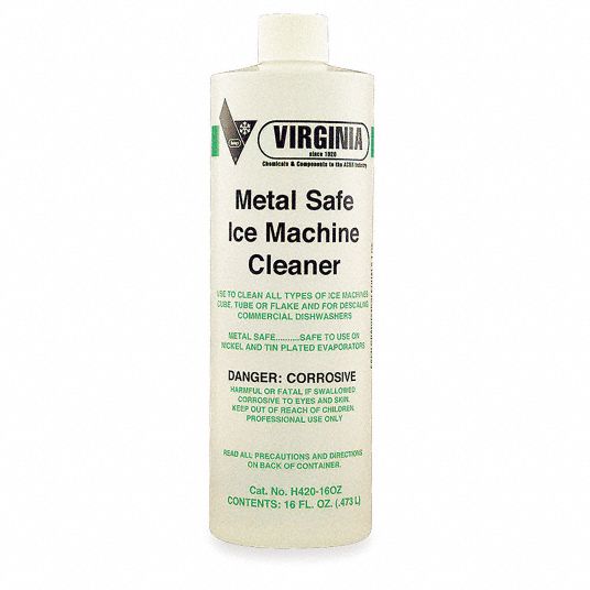 Ice Machine Cleaner, 16 fl oz, Clear Color, 1 EA - Grainger