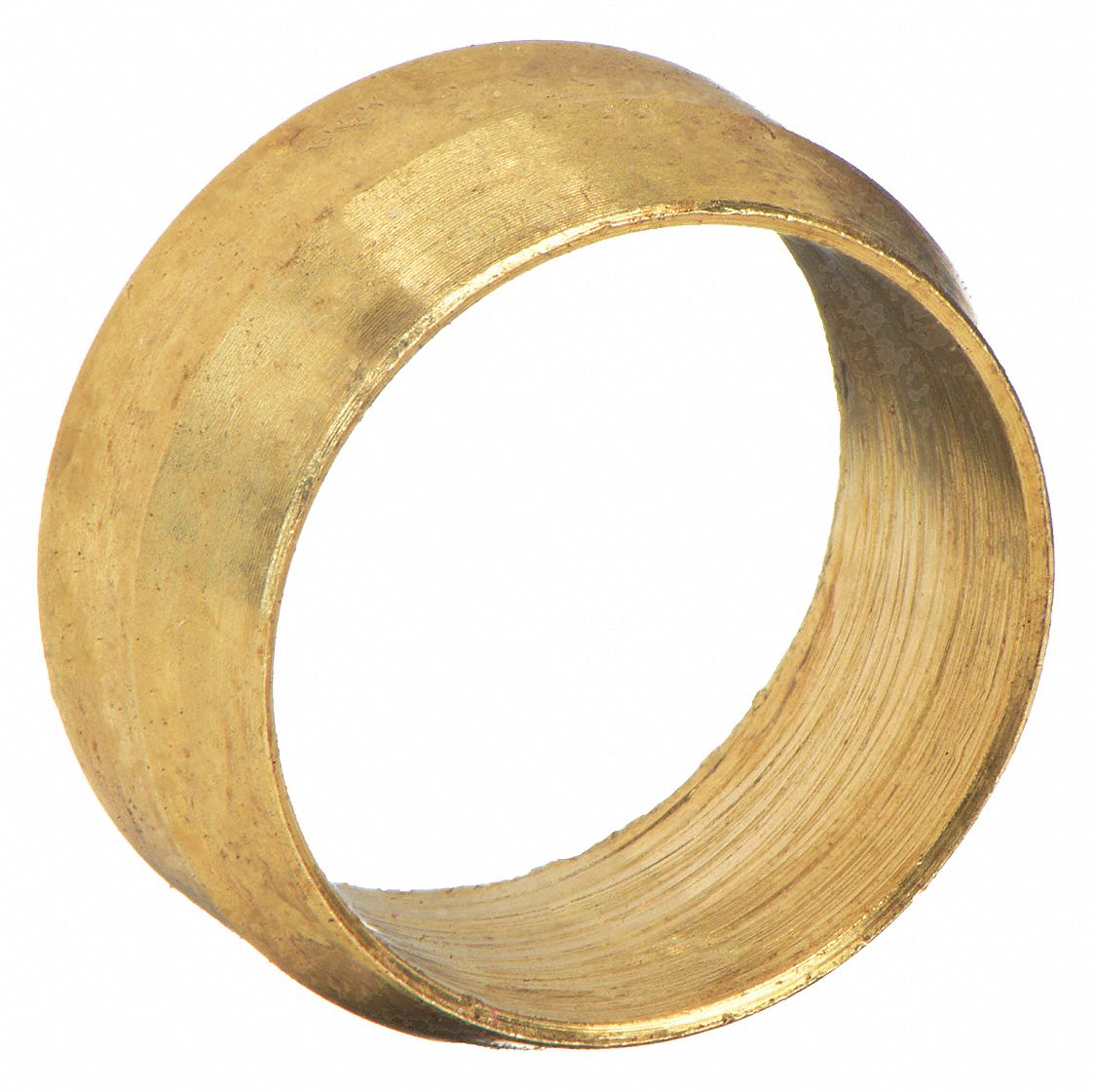 SLEEVE: BRASS, COMPRESSION, FOR ⅜ IN TUBE OUTSIDE DIAMETER, 10 PK