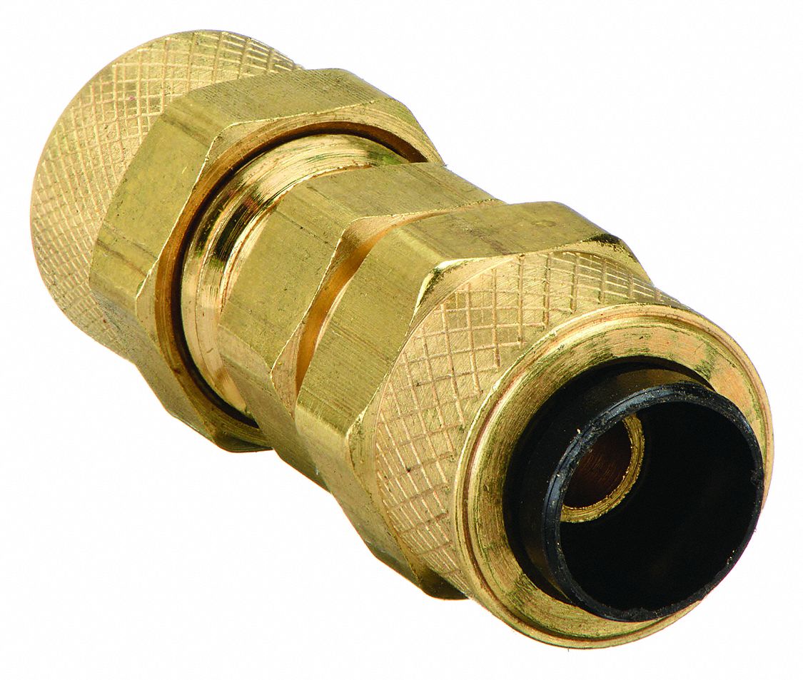 62P-8 - Brass Compression Fittings for Thermoplastic and Soft