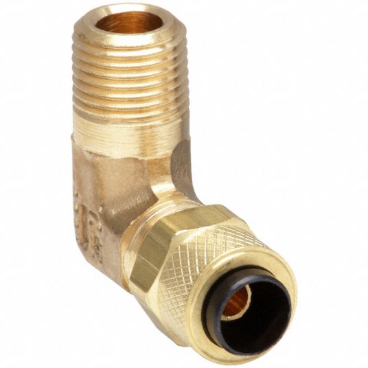 Brass Compression Elbow, for Joining Pipe Lines, Size: 1/4 To 2
