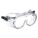 IMPACT RESISTANT GOGGLES, TRADITIONAL, PVC/PC, CLEAR, UV, UNIVERSAL, UNISEX