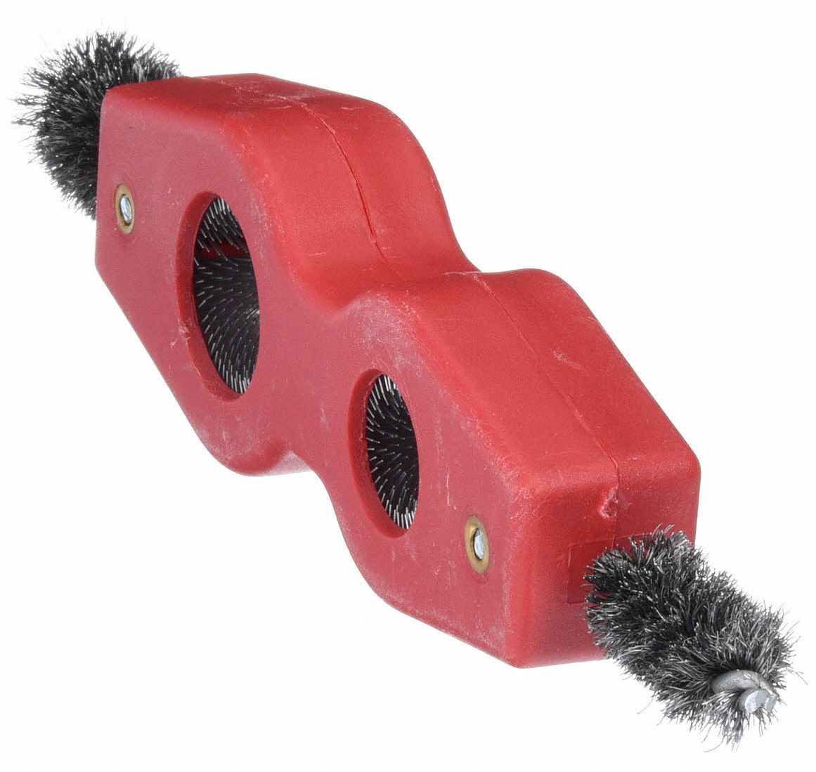 RIDGID 7 3/4 in" High Carbon Steel Copper Pipe Cleaning Brush with 1/2 in, 3/4 in Capacity (In