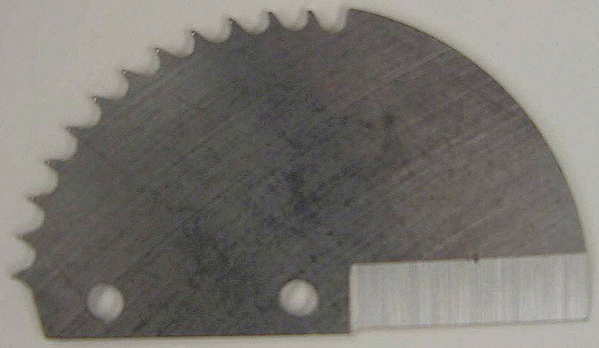 Replacement Blade: Cuts PVC, For Grainger No. 4A517, For Mfr No. 138/91125, 1