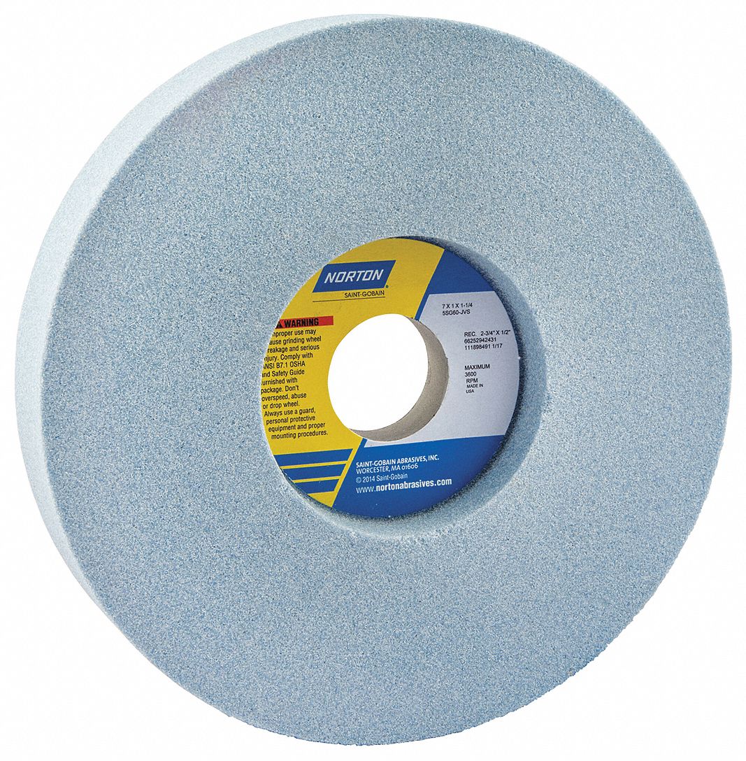 RECESSED GRINDING WHEEL,60 GRIT,PK5