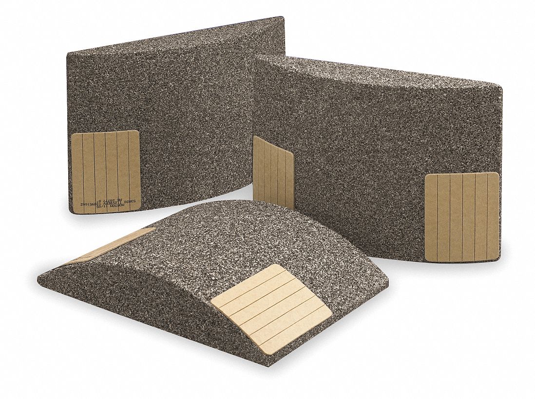 NORTON Aluminum Oxide Surface Grinding Segment, 30 Abrasive Grit, 1 1/2