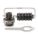 NIPPLE CHUCK KIT, STEEL, 2 IN L, ½ TO 2