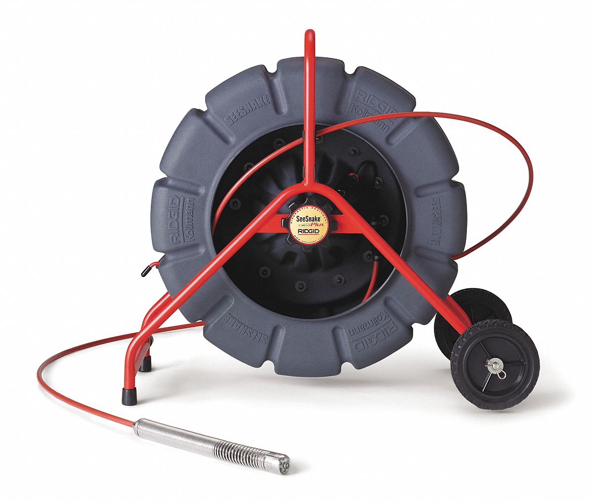 Pipe Inspection Camera Reel,Color,200 ft Grainger