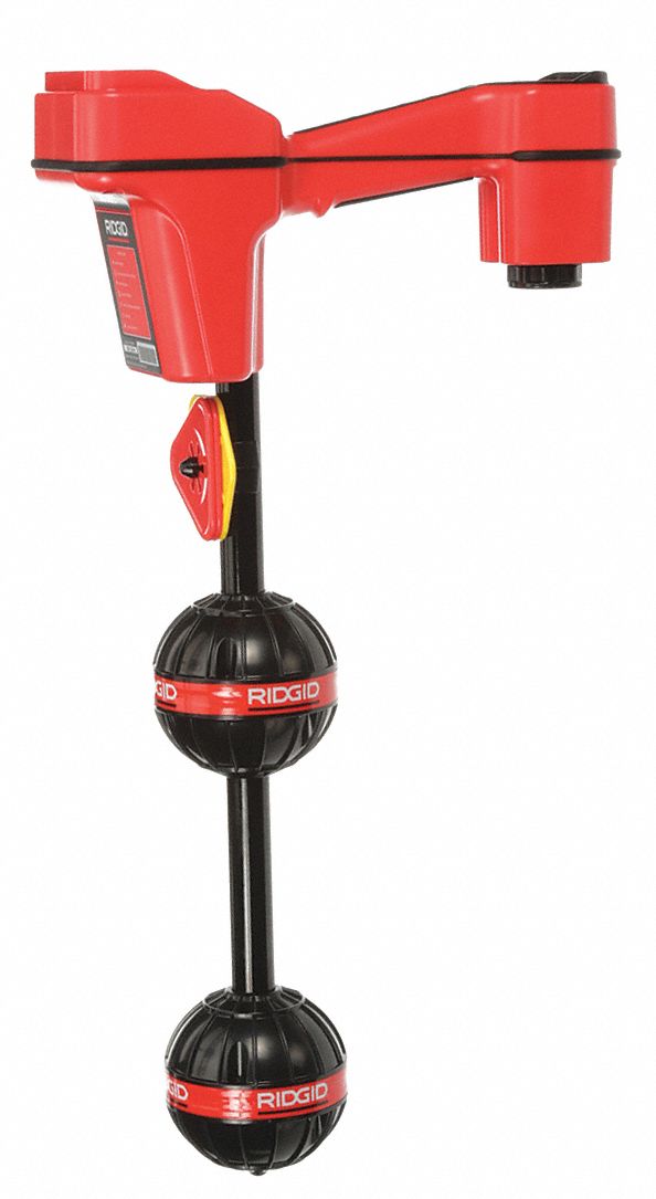 RIDGID Sonde/Line Locator: 16 Hz_33 kHz_512 Hz_640 Hz_874 kHz Sonde Freq, 2  1/2 in Display Size