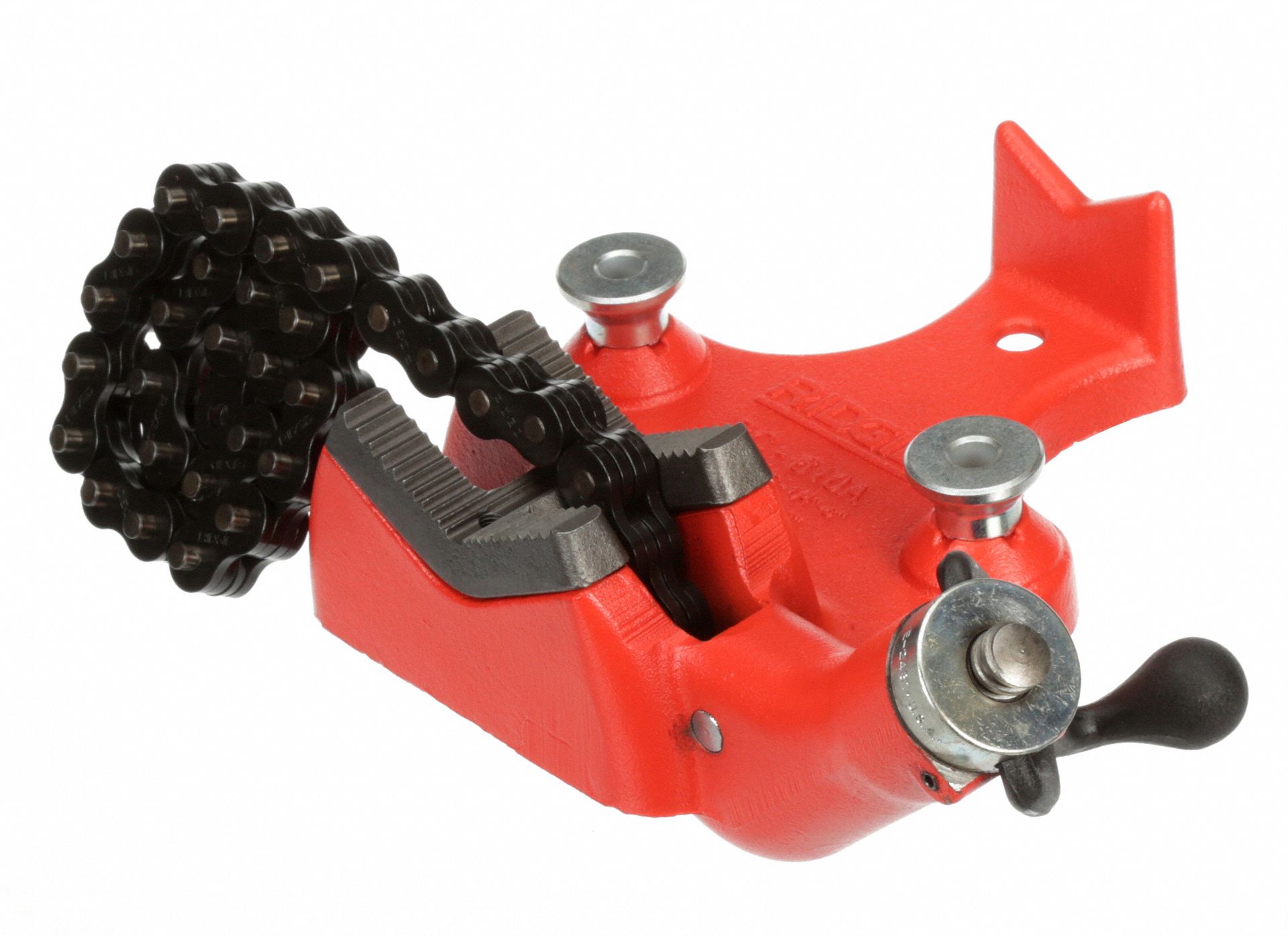 RIDGID Bench Chain Vise, 1/4 to 6 in Pipe Capacity, 4-1/2 in Overall ...