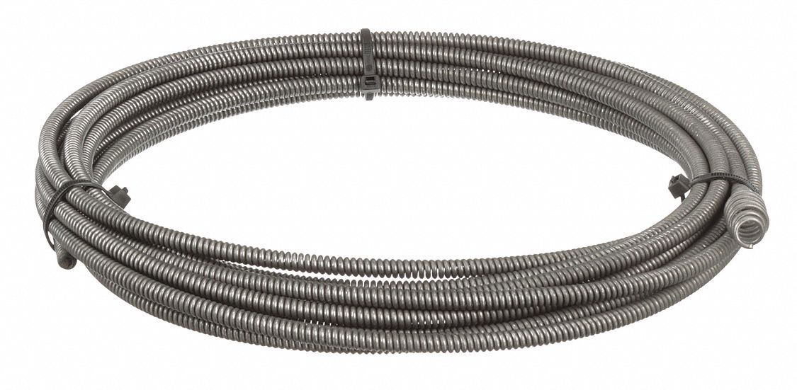 Drain Cleaning Cable,5/16 In. x 25 ft. 62225 95691622259 | eBay