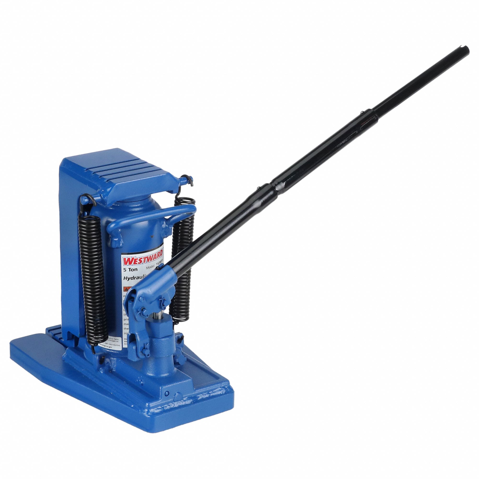 WESTWARD, Toe Jack, Steel, Hydraulic Toe Jack 1VW311VW31 Grainger