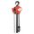 MANUAL CHAIN HOIST, HOOK MOUNTED - NO TROLLEY, 1,000 LB LIFTING CAPACITY, 15 FT LIFT L