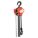 MANUAL CHAIN HOIST, HOOK MOUNTED - NO TROLLEY, 2,000 LB LIFTING CAPACITY, 20 FT LIFT L